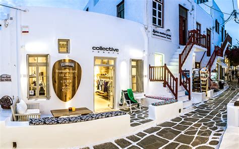 mykonos luxury shopping